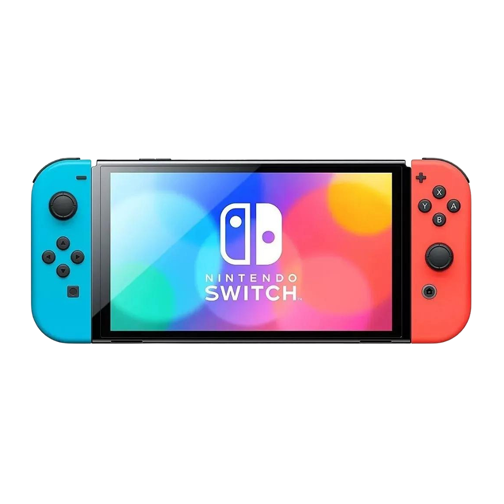 Consola Portátil Nintendo Switch Oled Stardard 7" - 64GB - Azul Y Roja _ Foto