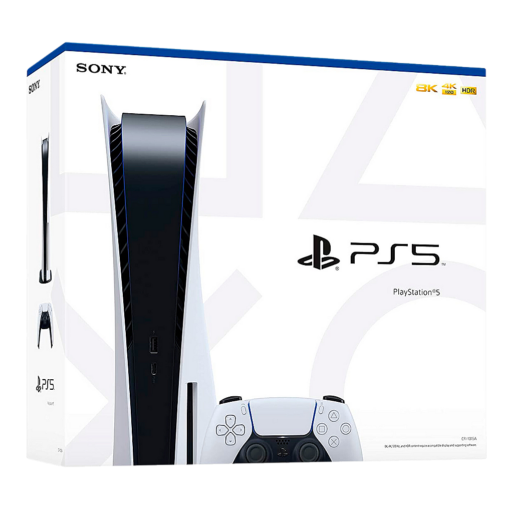 Consola Sony Playstation 5 Ps5 Standard 16Gb - 1TB M2 - Bluray - Dvd _ Foto