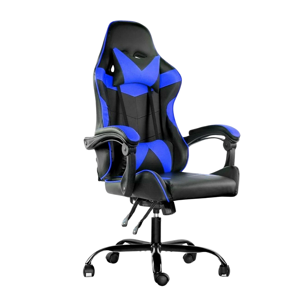 Silla Gamer Lumax ROM - Azul _ Foto