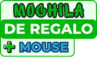 MOCHILA más MOUSE gratis!