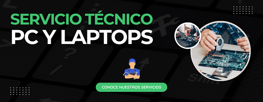 Reparación de pc y laptops. Conoce nuestros servicios.
