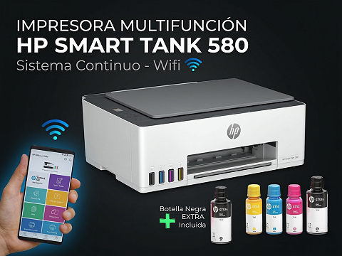 Hp Smart Tank 580